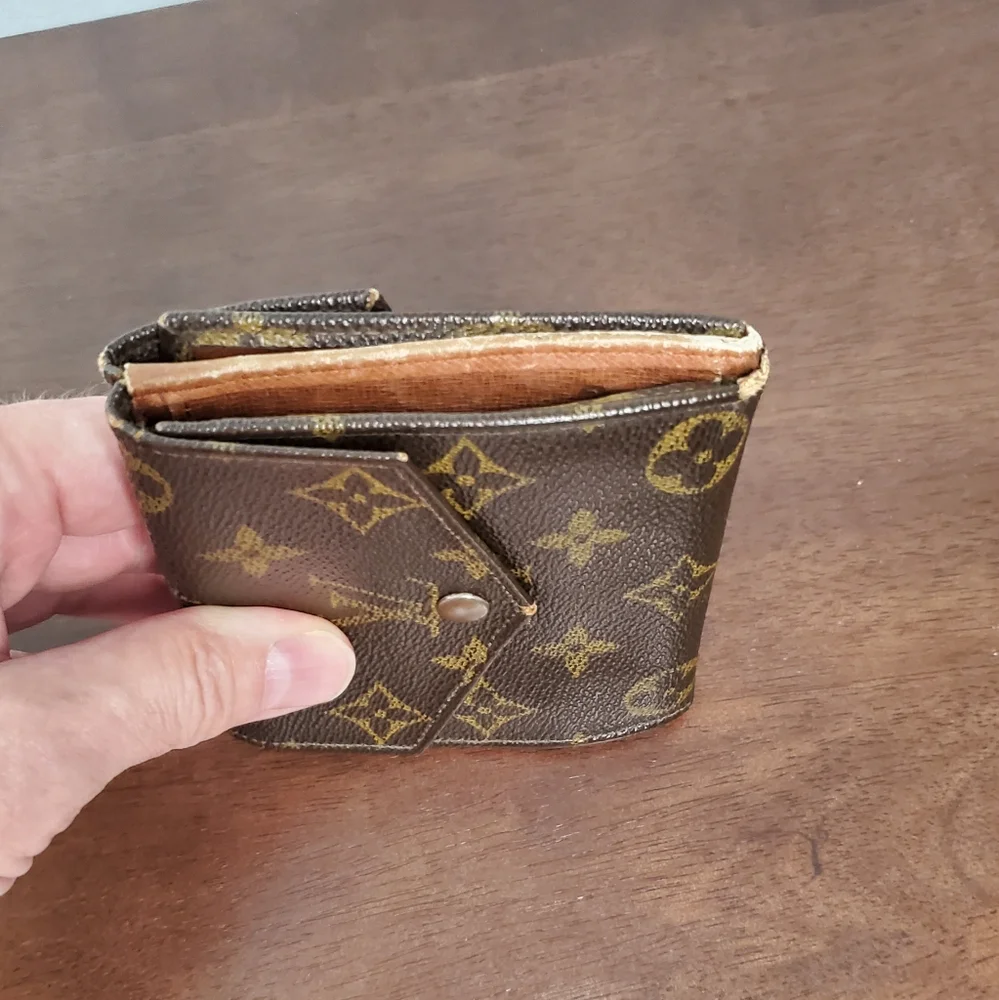 Louis Vuitton Monogram Double Snap Wallet